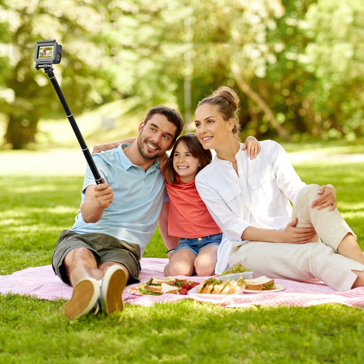 PULUZ 70cm Metal Selfie Stick Monopod with Invisible Adapter Base & Screw for Insta360 One RS / X2 / X3 / DJI Osmo 360 - HoMEdemic™ 
