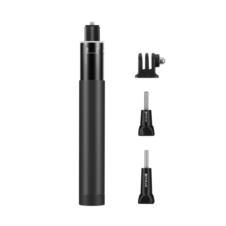 PULUZ 70cm Metal Selfie Stick Monopod with Invisible Adapter Base & Screw for Insta360 One RS / X2 / X3 / DJI Osmo 360 - HoMEdemic™ 