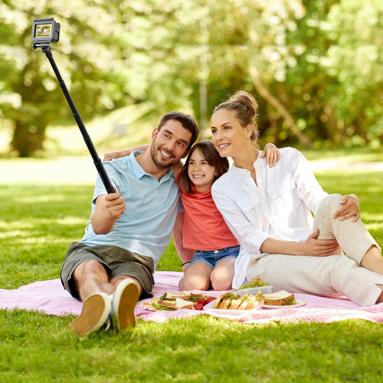 PULUZ 110cm Metal Selfie Stick Monopod with Invisible Adapter Base & Screw for Insta360 One RS / X2 / X3 / X4 / DJI Osmo 360 - HoMEdemic™ 