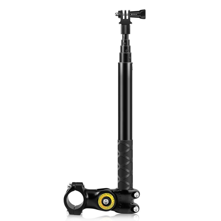 PULUZ Motorcycle Bicycle Handlebar Fixture Mount Camera Bracket Adapter with Monopod Stand - HoMEdemic™ 