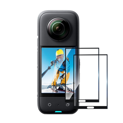 For Insta360 X3 PULUZ 2pcs Curved  HD Screen Film(Transparent) - HoMEdemic™ 