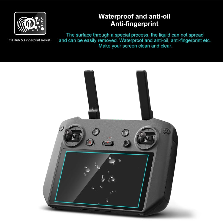 For DJI RC Pro PULUZ Remote Control Screen Tempered Glass Film (Transparent) - HoMEdemic™ 