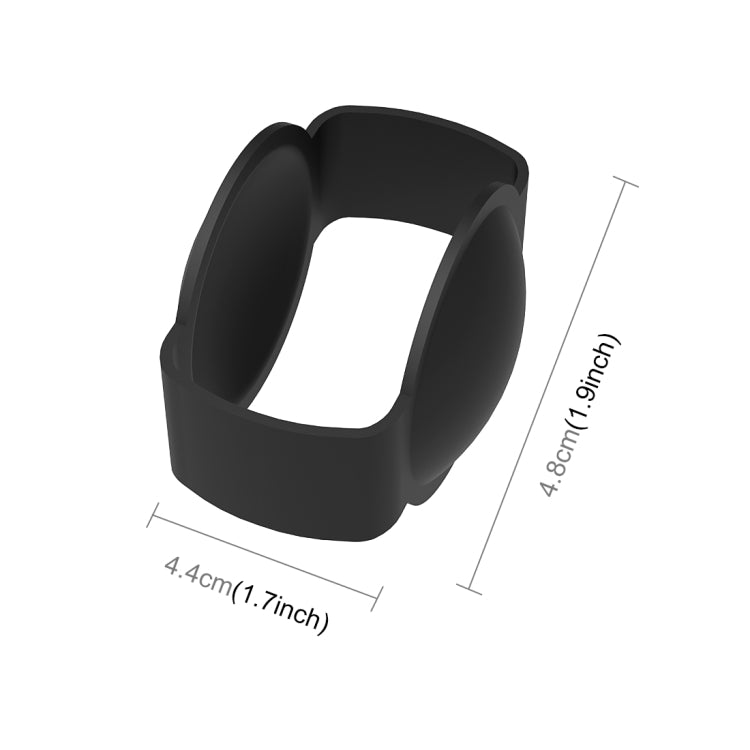 For Insta360 X3 PULUZ Silicone Lens Body Lens Guard Protective Cover(Black) - HoMEdemic™ 