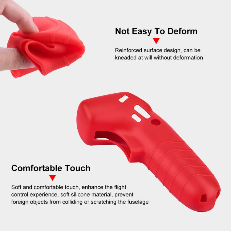 For DJI RC Motion 2 / DJI Avata / FPV Rocker PULUZ Silicone Protective Case(Red) - HoMEdemic™ 