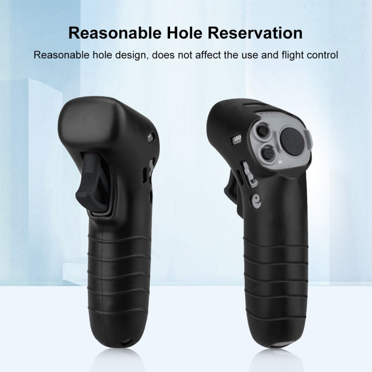 For DJI RC Motion 2 / DJI Avata / FPV Rocker PULUZ Silicone Protective Case with Neck Strap(Black) - HoMEdemic™ 