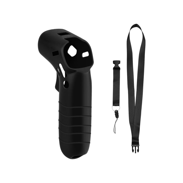 For DJI RC Motion 2 / DJI Avata / FPV Rocker PULUZ Silicone Protective Case with Neck Strap(Black) - HoMEdemic™ 
