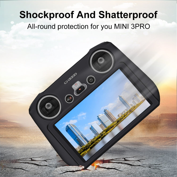 For DJI Mini 3 Pro / DJI RC with Screen PULUZ Silicone Protective Case(Black) - HoMEdemic™ 