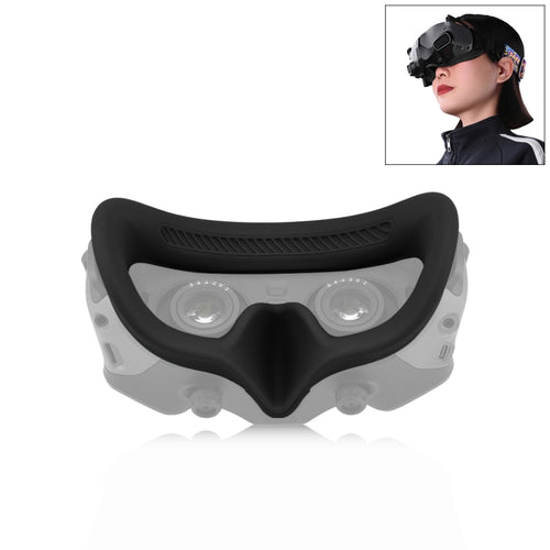 For DJI Avata Goggles 2 PULUZ Flying Eye Mask Silicone Protective Case(Black) - HoMEdemic™ 