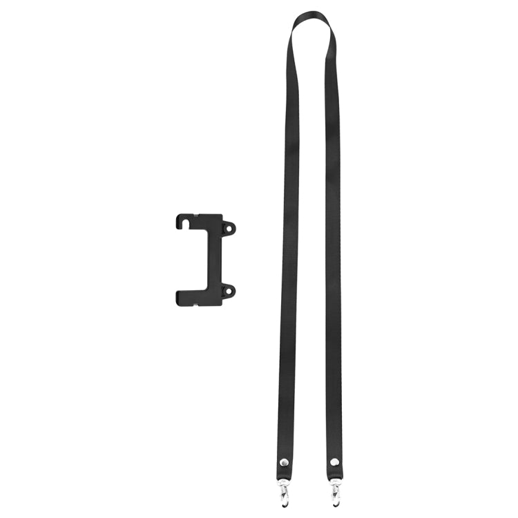 PULUZ Nylon Dual-Hook Anti-lost Anti-fall Neck Strap Lanyard for DJI Mini 3 / 3 Pro / Mavic 3 / Air 2 / 2S Remote Control (Black) - HoMEdemic™ 