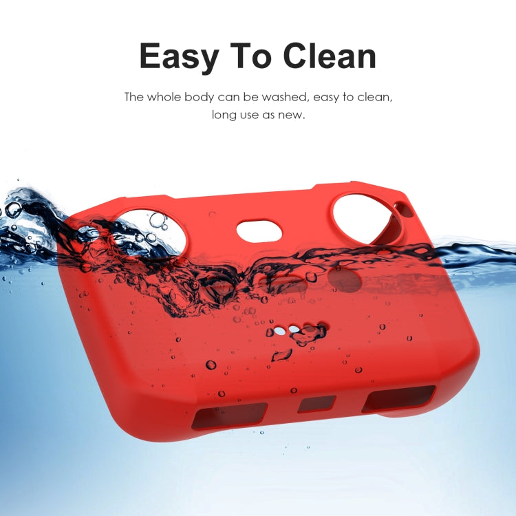 PULUZ Shockproof Anti-scratch Silicone Case For DJI Neo / Mini 3 / 3 Pro / Mavic 3 / Air 2S / Mini 2 RC-N2 / RC-N1 / RC-N3 Remote Control(Red) - HoMEdemic™ 