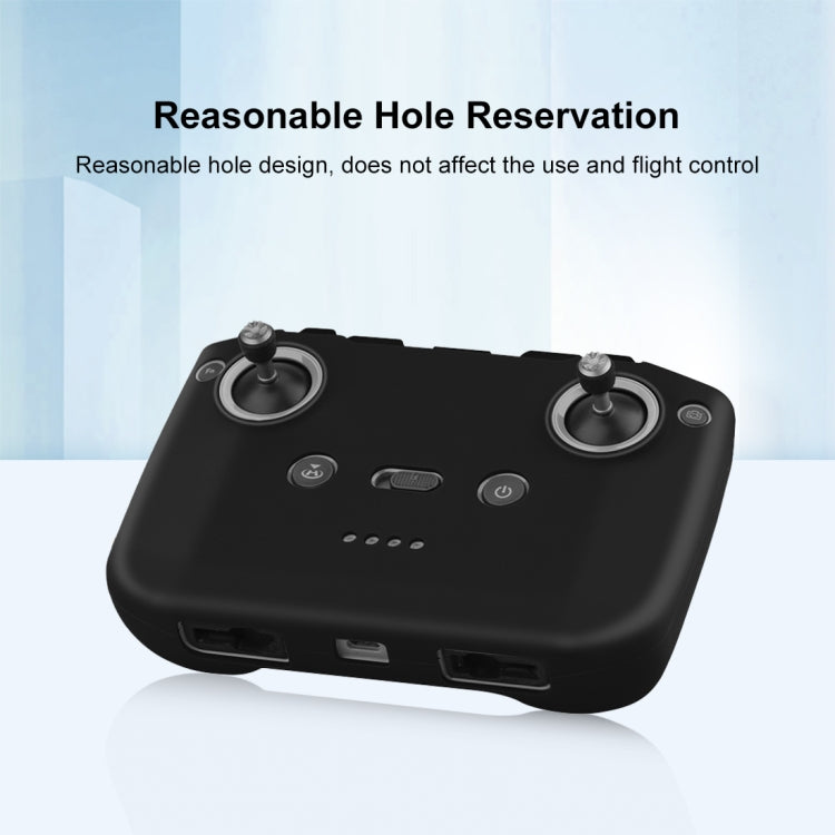PULUZ Shockproof Anti-scratch Silicone Case with Neck Strap For DJI Neo / Mini 3 / 3 Pro / Mavic 3 / Air 2S / Mini 2 RC-N2 / RC-N1 / RC-N3 Remote Control(Black) - HoMEdemic™ 