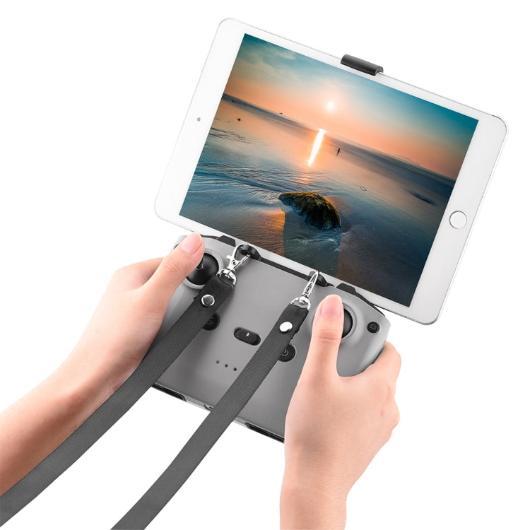 PULUZ Shockproof Anti-scratch Silicone Case with Neck Strap For DJI Neo / Mini 3 / 3 Pro / Mavic 3 / Air 2S / Mini 2 RC-N2 / RC-N1 / RC-N3 Remote Control (Grey) - HoMEdemic™ 