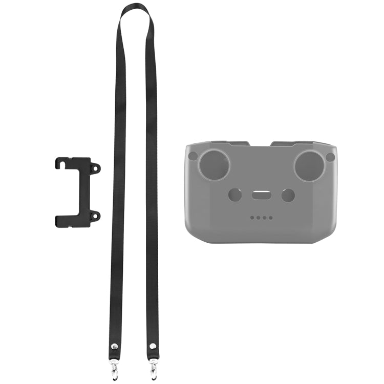 PULUZ Shockproof Anti-scratch Silicone Case with Neck Strap For DJI Neo / Mini 3 / 3 Pro / Mavic 3 / Air 2S / Mini 2 RC-N2 / RC-N1 / RC-N3 Remote Control (Grey) - HoMEdemic™ 