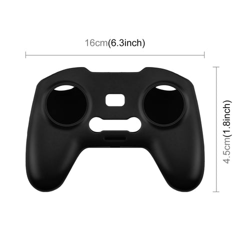 For DJI FPV Combo Remote Control PULUZ Silicone Protective Case with Neck Strap(Black) - HoMEdemic™ 