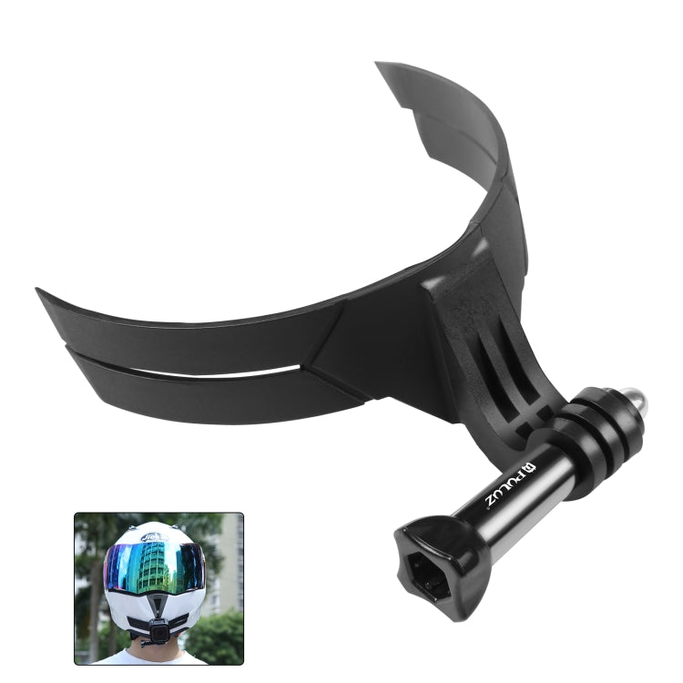 PULUZ Bending Action Camera Motorcycle Helmet Chin Mount (Black) - HoMEdemic™ 