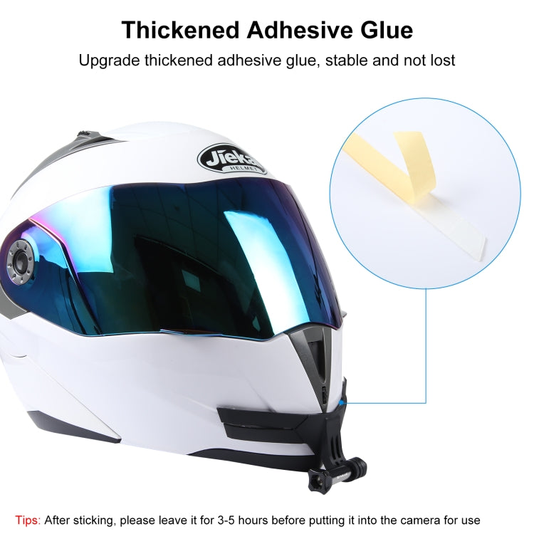 PULUZ Bending Action Camera Motorcycle Helmet Chin Mount (Black) - HoMEdemic™ 