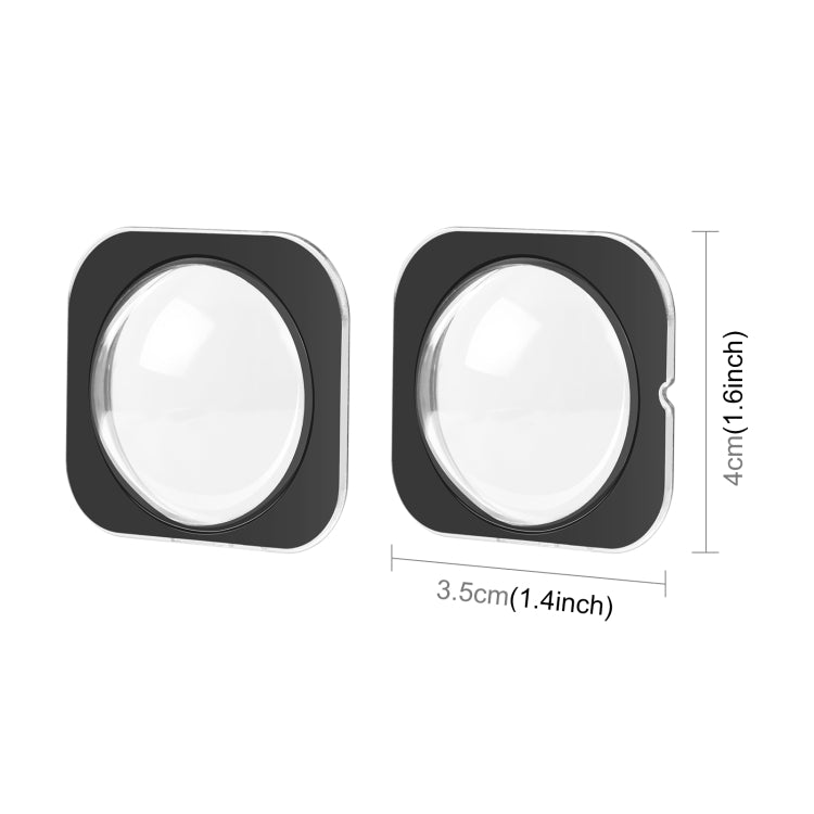 For Insta360 X3 PULUZ Lens Guard Optical Glass Protective Cover (Black) - HoMEdemic™ 