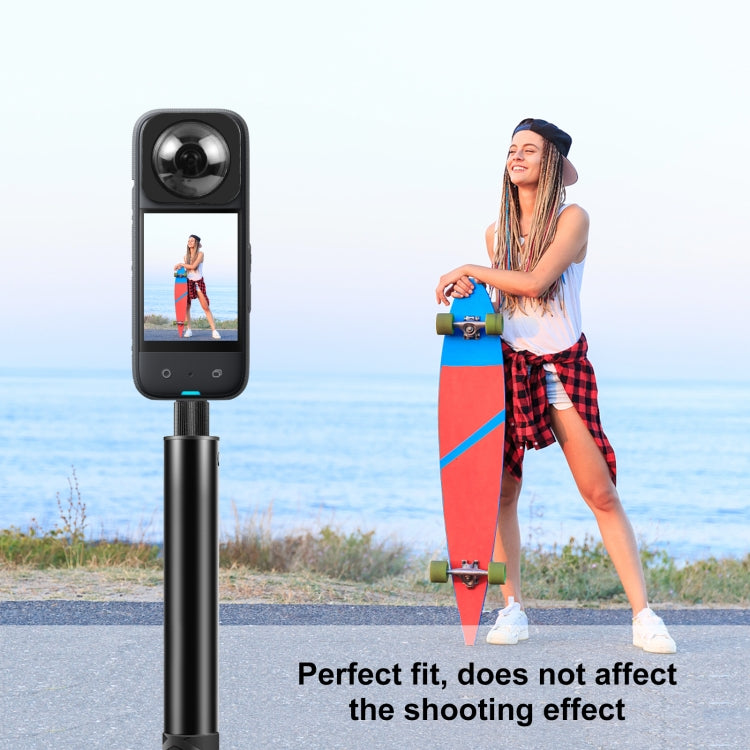 For Insta360 X3 PULUZ Lens Guard Optical Glass Protective Cover (Black) - HoMEdemic™ 
