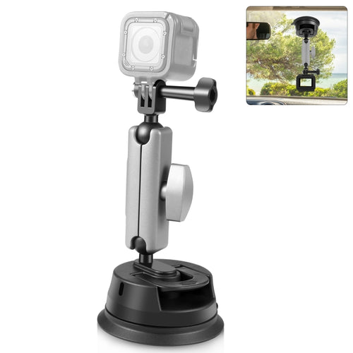 PULUZ Car Suction Cup Arm Mount with Mount Adapter & Long Screw - HoMEdemic™ 