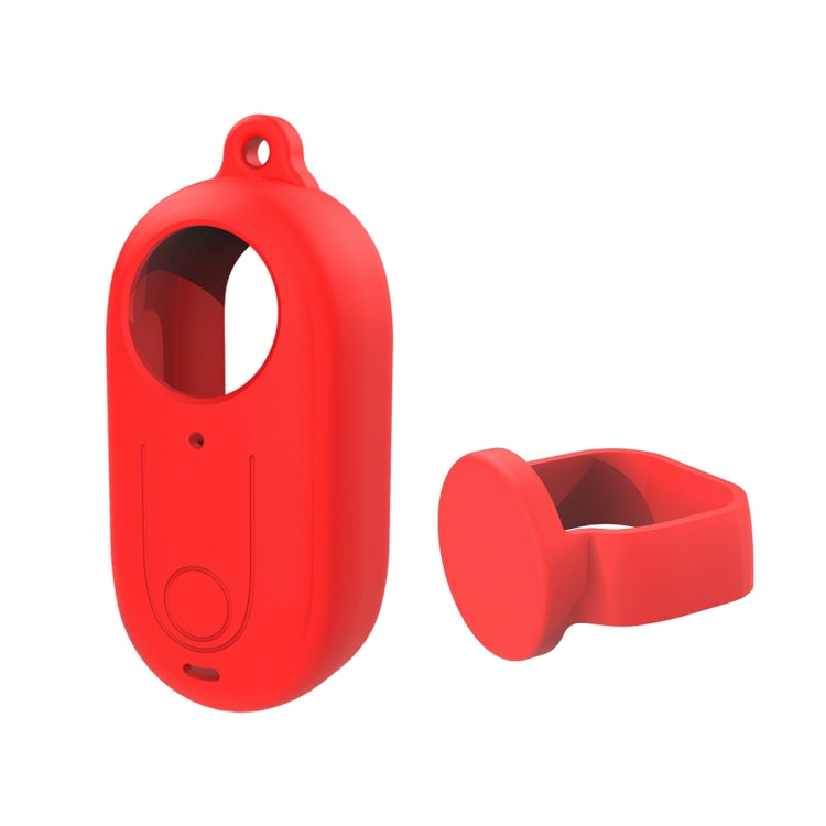 For Insta360 GO 3 PULUZ Camera Silicone Case with Lens  Cover (Red) - HoMEdemic™ 