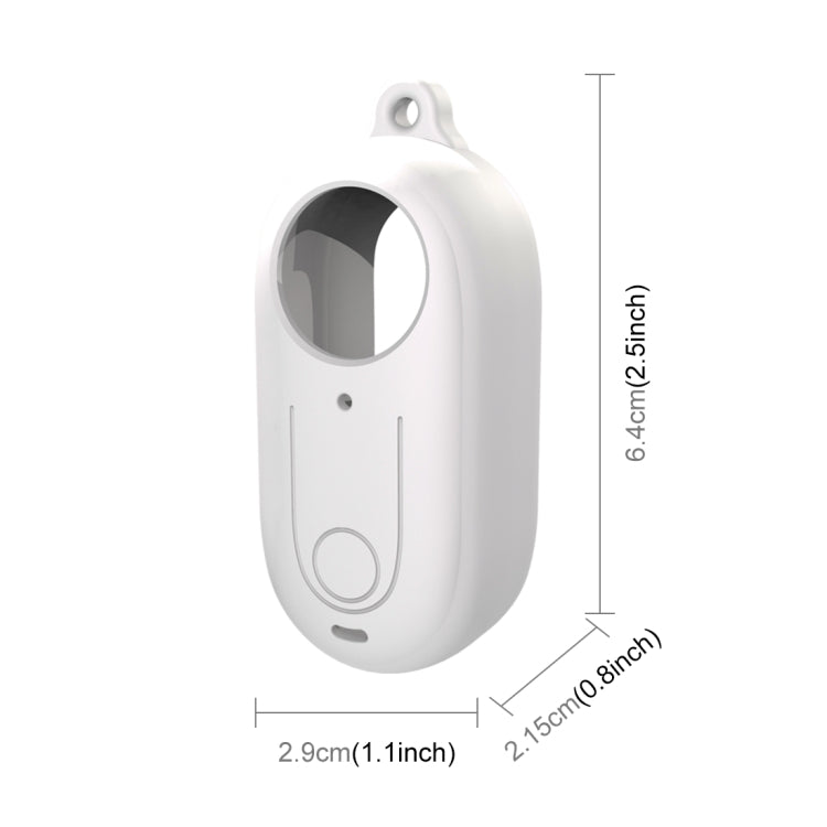 For Insta360 GO 3 PULUZ Camera Silicone Case with Lens  Cover (White) - HoMEdemic™ 