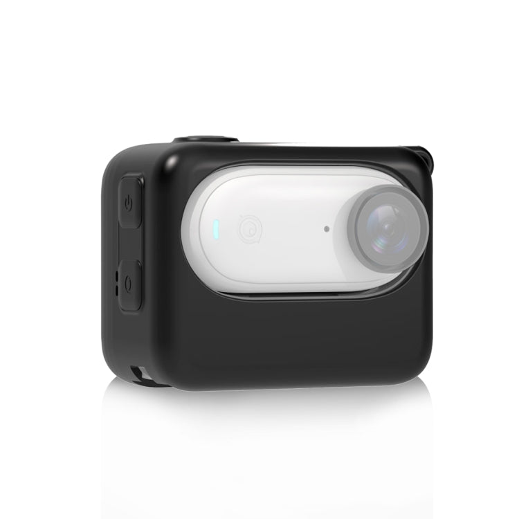 For Insta360 GO 3 / GO 3S PULUZ Camera Charging Case Silicone Case (Black) - HoMEdemic™ 