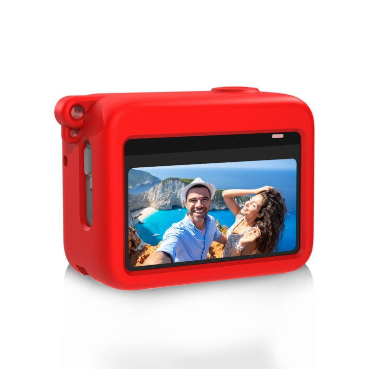 For Insta360 GO 3 / GO 3S PULUZ Camera Charging Case Silicone Case (Red) - HoMEdemic™ 