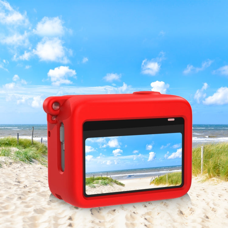 For Insta360 GO 3 / GO 3S PULUZ Camera Charging Case Silicone Case (Red) - HoMEdemic™ 