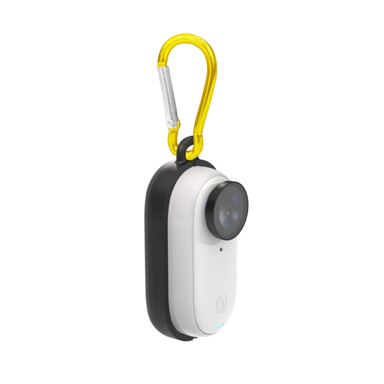For Insta360 GO 3 / GO 3S PULUZ Body Magnetic Plastic Protective Frame Cage with Carabiner (Black) - HoMEdemic™ 