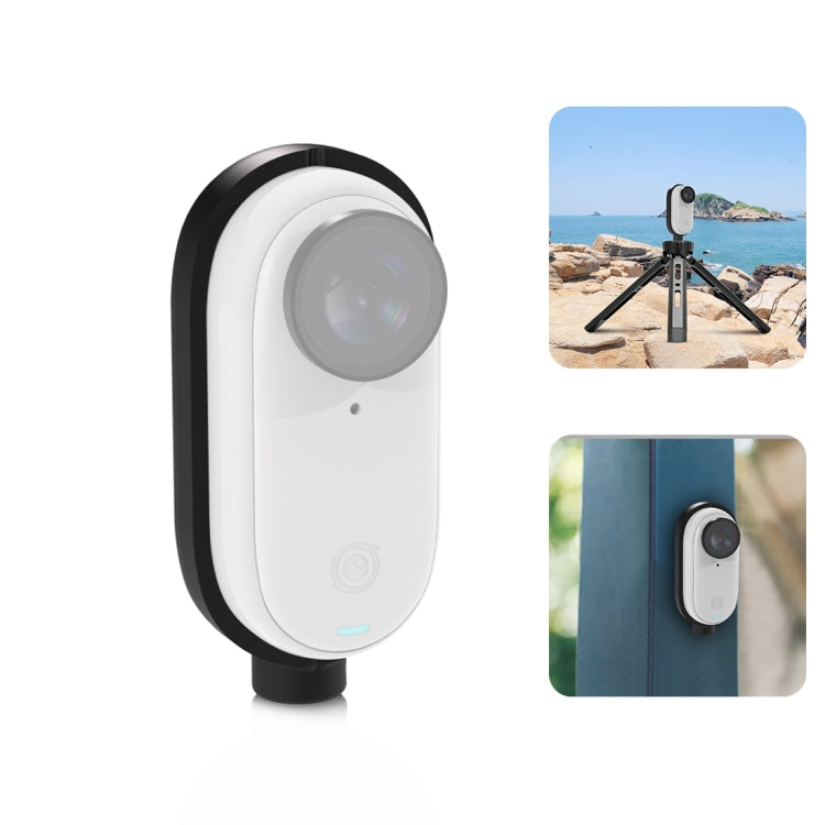 For Insta360 GO 3 / GO 3S PULUZ Body Magnetic Plastic Protective Frame Cage (Black) - HoMEdemic™ 