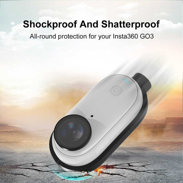 For Insta360 GO 3 / GO 3S PULUZ Body Magnetic Plastic Protective Frame Cage (Black) - HoMEdemic™ 