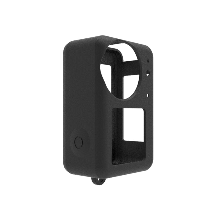 For DJI Osmo Action 5 Pro / 4 / 3 PULUZ Silicone Protective Case with Lens Cap (Black) - HoMEdemic™ 