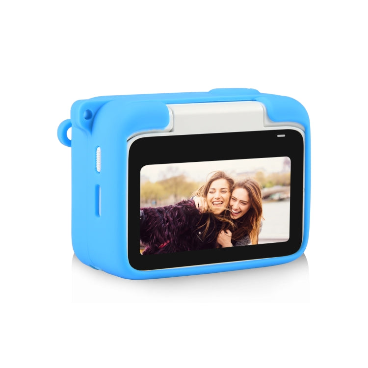 For Insta360 GO 3 PULUZ Camera Charging Case Silicone Case with Lens Cap & Strap (Blue) - HoMEdemic™ 