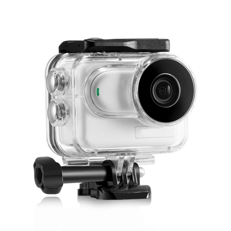 For Insta360 GO 3  / GO 3S PULUZ 60m Underwater Waterproof Housing Case with Base Adapter & Screw (Transparent) - HoMEdemic™ 