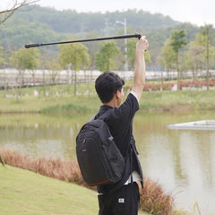For Insta360 X3 / X4 PULUZ Rotary Handle Desktop Tripod Stand (Black) - HoMEdemic™ 
