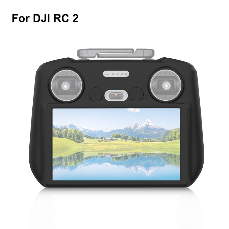 For DJI Mini 4 Pro / Air 3 Remote Control / DJI RC 2 with Screen PULUZ Silicone Protective Case (Black) - HoMEdemic™ 