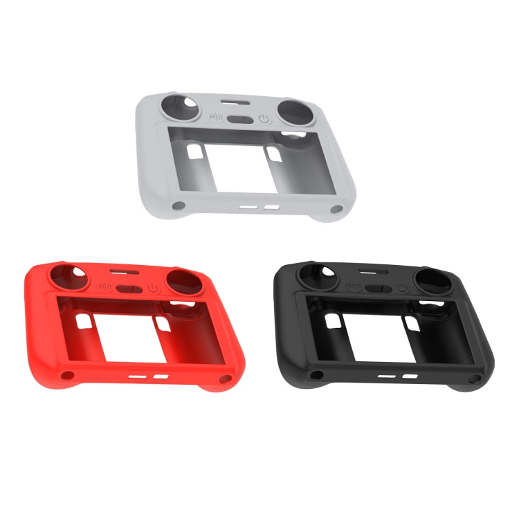 For DJI Mini 4 Pro / Air 3 Remote Control / DJI RC 2 with Screen PULUZ Silicone Protective Case (Red) - HoMEdemic™ 