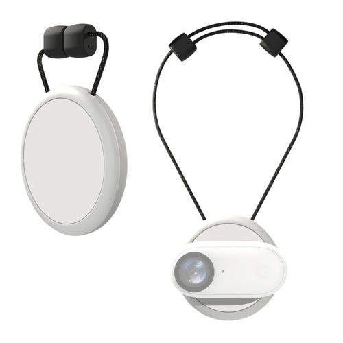 For Insta360 GO 3 / GO 3S PULUZ Magnetic Pendant Holder Quick Release Neck Strap (White) - HoMEdemic™ 