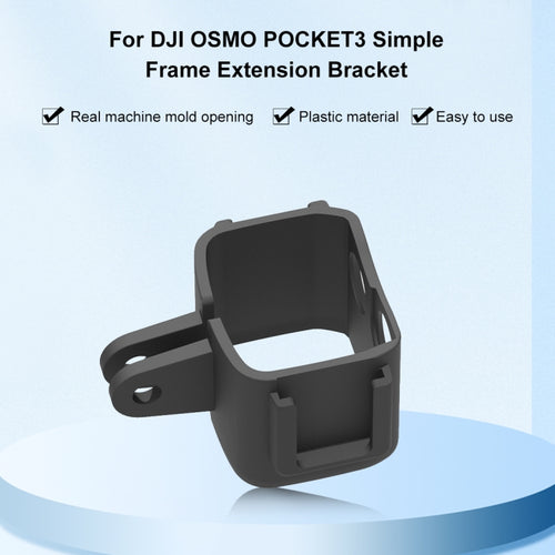 For DJI OSMO Pocket 3 PULUZ Protection Frame Cage Expansion Adapter Bracket (Black) - HoMEdemic™ 