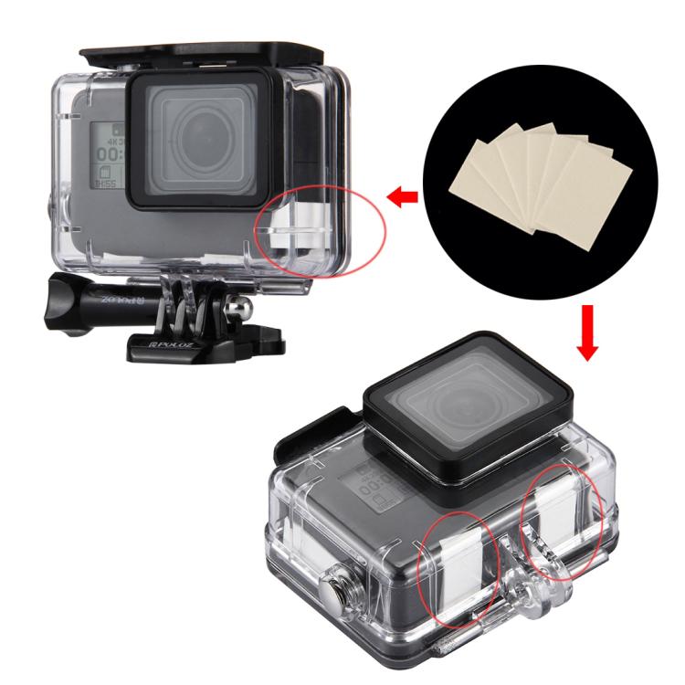 12 PCS PULUZ Professional Reusable Anti-Fog Inserts for GoPro HERO10 Black / HERO9 Black / HERO8 Black /HERO7 /6 /5, DJI Osmo Action, Xiaoyi and Other Action Cameras - HoMEdemic™ 