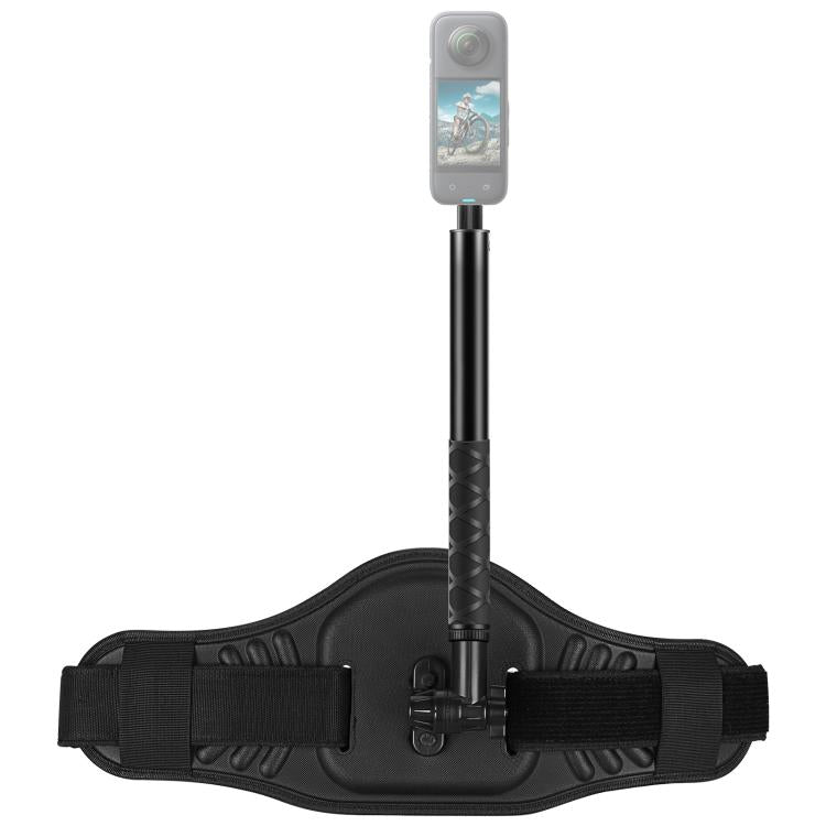 PULUZ Waist Belt Mount Strap with Selfie Stick Monopod for GoPro, Insta360, DJI and Other Action Cameras - HoMEdemic™ 