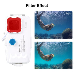 PULUZ 40m/130ft Waterproof Diving Case for iPhone 15 Pro Max / 15 Plus / 14 Plus / 14 Pro Max / 13 Pro Max / 12 Pro Max / 11 Pro Max, with One-way Valve Photo Video Taking Underwater Housing Cover(White) - HoMEdemic™ 