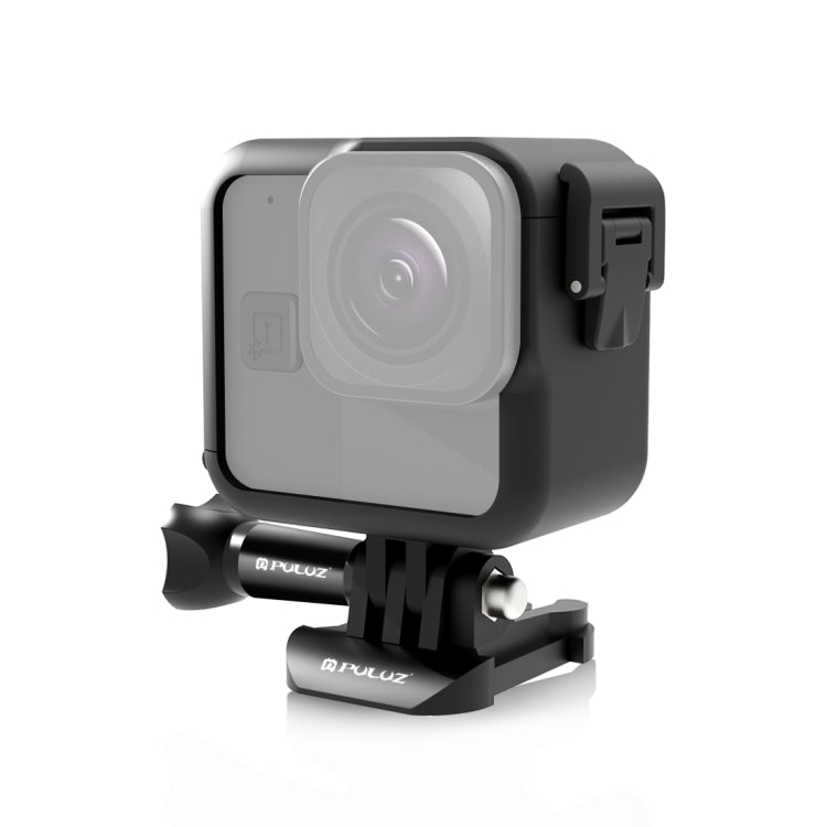 For GoPro Hero11 Black Mini PULUZ PC Plastic Border Frame with Buckle Basic Mount & Screw(Black) - HoMEdemic™ 