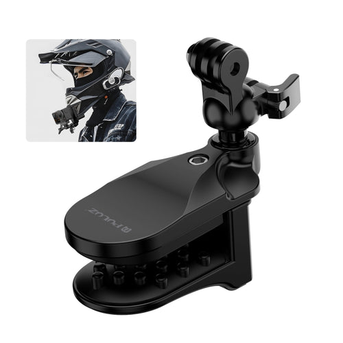 PULUZ Motorcycle Helmet Chin Clamp Mount for GoPro and Other Action Cameras (Black) - HoMEdemic™ 