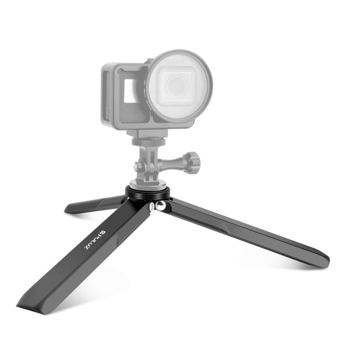 For DJI Osmo Pocket 3 / Insta360 X4 PULUZ Aluminum Alloy Metal Tripod (Black) - HoMEdemic™ 