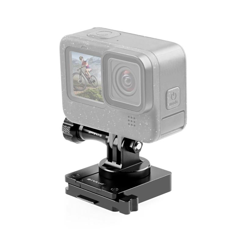 PULUZ Aluminum Quick Release Bracket NVG Helmet Mount for GoPro and Other Action Cameras (Black) - HoMEdemic™ 