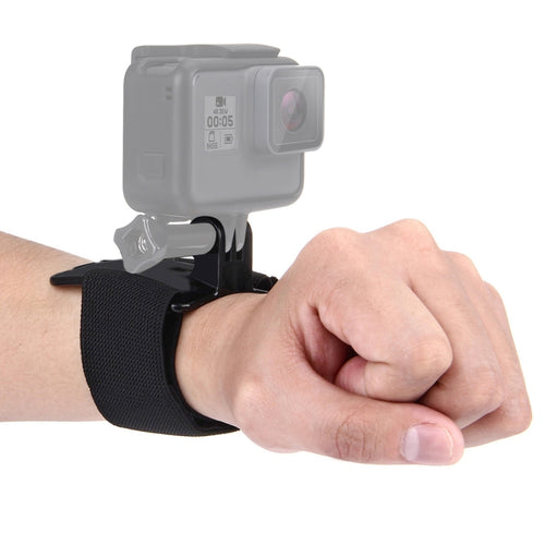 PULUZ Adjustable Wrist Strap Mount for GoPro, Insta360, DJI and Other Action Cameras, Strap Length: 28.5cm - HoMEdemic™ 