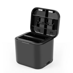 For Insta360 Ace Pro 2 / Pro 1 / Ace PULUZ Battery Charging Box Battery & Memory Card Storage Case (Black) - HoMEdemic™ 