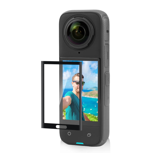 For Insta360 X4 PULUZ 9H 2.5D Curved HD Screen Tempered Glass Film (Transparent) - HoMEdemic™ 