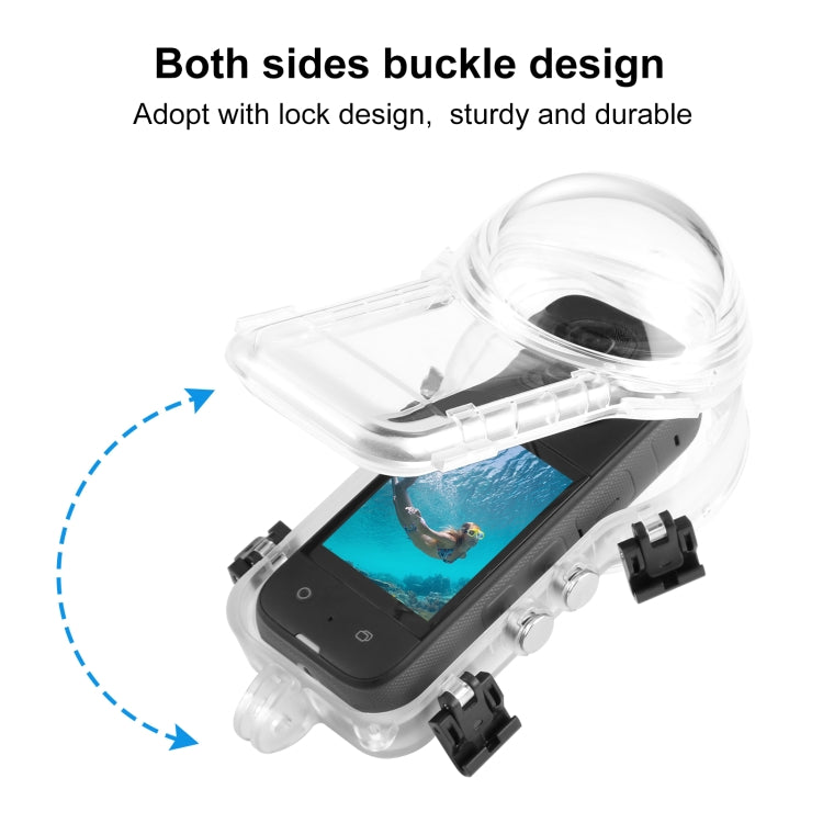 For Insta360 X4 PULUZ 50m Waterproof Sealed Diving Case (Transparent) - HoMEdemic™ 